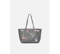 Sacs à main Zadig & Voltaire Z Shopper Monogram Tag pour T.U Gris