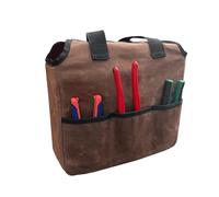 Sacs à outils - Sacs à outils de cirage de 16 oz pour ferrures de jardin, sacs à outils de jardinage avec poignées portables | Organisateur de stockage pour