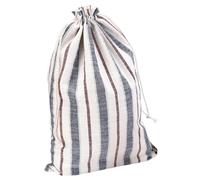 Sacs à pain 1PC 12x18 Ligne à motif rayé et sacs pain au levain en coton avec fermeture cordon de fermeture réutilisable pour ménage, boulangerie, wathet.