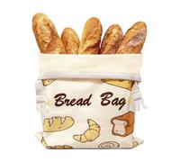 Sacs À Pour Préparation Maison Grande Capacité Portable | Sac Au Levain En Lin Et Coton À La D'Abeille Pour Conservation pour les Fruits, les Aliments, la Pâte, le Congélateur, la