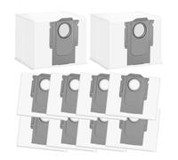 Sacs à poussière 10 pièces, sac d'aspirateur, compatibles for Roborock QV 35A / QV 35S / Qrevo S/Qrevo S5V / Qrevo Edge S5A / Saros 10R / Saros Z70, robot aspirateur Accessoires