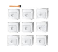Sacs à poussière 9 pièces, sac poubelle, sac de collecte de poussière jetable. Pièces de rechange for aspirateur Cecotec Conga 2290 Ultra, sacs à vidage automatique, boîte de remplacement