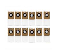 Sacs à poussière, accessoires, poubelles, sacs à ordures jetables, robots aspirateurs, pièces remplaçables. Compatible avec le Dream Robot Z10 Pro. Compatible avec Xiaomi Mi L10 PLUS (Color : 12pcs)