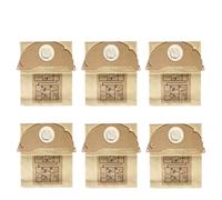 Sacs À Poussière, Compatibles Avec Les Aspirateurs Robots Karcher, WD2250 A2004 A2054 MV2 WD2, Sacs Poubelles, Sacs En Papier, Accessoires De Remplacement(6PCS)