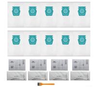 Sacs à poussière compatibles avec Miele Pure T/U Guard S1 L1 Junior Silence Comfort Allergy Series, filtration en microfibre 5 couches, avec joint sanitaire (B)