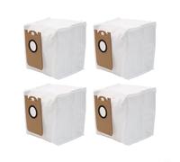 Sacs à poussière compatibles Ultenic pour T10 Pro et TS1, filtration 4 couches pour la capture de la poussière et des débris, construction, disponible en lot de 4 ou 10 (lot de 4)