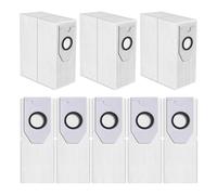 Sacs À Poussière D'aspirateur, Compatibles For Eureka, J12 Ultra, Compatibles For Aspirateur Robot Midea, V12, Ensemble D'accessoires De Sac De Remplacement De Sac À Poussière