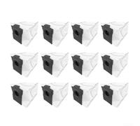 Sacs à poussière de filtration à 99 % pour Dreame pour L40 L50 Ultra 99 | Grande capacité de 3,2 L, technologie auto-scellante, convient pour X30 pour x40 pour x50 Ultra, empêche la poussière de