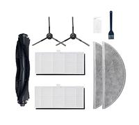 Sacs à poussière de filtre Hepa de tissu de vadrouille de brosse latérale principale compatibles for l'aspirateur robot Lydsto R1 (Color : G)