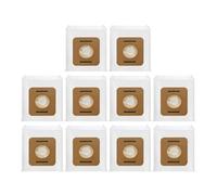 Sacs à poussière de rechange A21F for aspirateur dorsal Atrix Ergo 8 litres (pièces rechange: VACBP1, VACBP36V et VACBPAI)(White 10PCS)