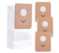 Sacs à poussière de rechange grande capacité pour Eureka Stylus, sacs à poussière en tissu non tissé 3 L pour aspirateur Elite NEC490BL (lot de 4)
