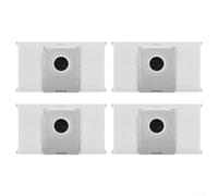 Sacs à poussière de rechange pour Ecovacs pour Deebot T80, pour aspirateur robot OMNI fibres soufflées par fusion tissu non tissé système de filtration avancé (lot de 4)