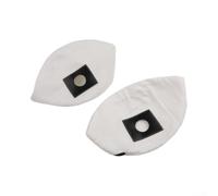 Sacs à poussière en non-tissé avec fermeture éclair pour Numatic NVP-200 | Compatible avec NVP-180, NVR-200, tissu non tissé réutilisable, pour fermeture éclair, lot de 2