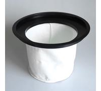 Sacs à poussière et seau pour aspirateur industriel BF500 pour 15 litres Sacs de collecte de poussière non tissés réutilisables conçus pour s'adapter au modèle BF500
