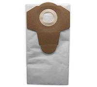 Sacs à poussière fins - Blanc - 20 l - Pour aspirateur sec et humide Parkside NTS 1200 1250 1300 A1 B2 C3 E4 F5