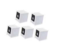 Sacs à poussière for aspirateur Robot 5 pièces. Compatible for aspirateur robot 360 S8 Plus, accessoires de pièces de rechange, sacs à poussière de remplacement, accessoires de Robot de balayage, vie