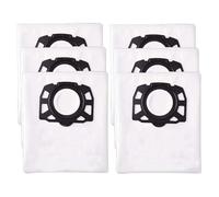 Sacs à poussière for aspirateur robot Kärcher, compatibles avec les modèles KFI 357, WD 2 Plus, WD 3, WD3S, KWD 1, KWD 2, KWD 3, MV 3, SE 4001 et SE 4002 (référence 2.863-314.0).(6PCS)