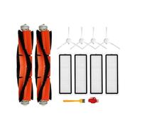 Sacs à poussière for vadrouille filtrante compatibles for Dreame L10s Ultra, S10, S10 Pro, compatibles for Xiaomi Mijia Omni X10 +, accessoires for aspirateur Robot brosse latérale principale (Color
