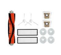 Sacs à poussière for vadrouille filtrante compatibles for Dreame L10s Ultra, S10, S10 Pro, compatibles for Xiaomi Mijia Omni X10 +, accessoires for aspirateur Robot brosse latérale principale (Color