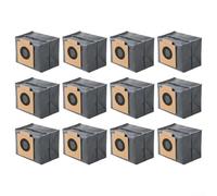 Sacs à poussière longue durée de 45 jours pour Eufy pour x10 X8 Pro 45 | Convient pour X10 Pro pour Omni, lot de 12, technologie auto-scellante, empêche la poussière de s'échapper