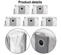 Sacs à poussière longue durée pour ECOVACS pour DEEBOT X8 et T50 Series 5 Pac