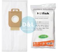 Sacs à poussière Nilfisk Série GM 200-500, King-Extreme-Elite, 10 pcs. Micropolaire 5 couches de haute qualité pour une filtration optimale, convient aux personnes allergiques.