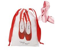 Sacs à Poussière pour Chaussures - Pochette De Rangement pour Chaussures De Danse À Cordon,Pochettes Organisatrices en Satin Lavables Accessoires Antipoussière pour Voyage et Coulisses