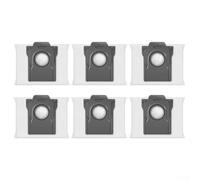 Sacs à poussière pour Dreame pour aspirateur robot Mova P70 Pro Sac de rechange multicouche scellé Grande capacité Anti-odeurs Protection du moteur Lot de 4 pièces (6 pièces)