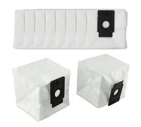 Sacs à poussière pour robot EZVIZ compatibles avec RC3 Plus RE4 Plus RE5 Plus et station de base, offrant une capacité de 4 L pour réduire la fréquence de remplacement (lot de 10)