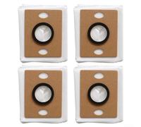 Sacs à poussière pour robot ilife A30 Pro - Sacs de rechange non tissés de qualité supérieure avec filtre désodorisant à charbon actif pour un nettoyage en profondeur et un entretien de la maison - 4