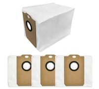 Sacs à poussière pour Tesla, RoboStar iQ400 Plus et Midea S5 Plus, dispose de 4 couches de filtration pour capturer efficacement la poussière et les débris, lot de 4 ou 10 (lot de 4)