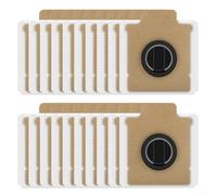 Sacs à poussière pratiques à utiliser pour aspirateur Dreame Z40 Station Wet Dry Lot de 4/10/20 avec matériau non tissé (lot de 20)