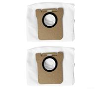 Sacs à poussière réutilisables pour robot aspirateur Xiaomi S10+ S20+ | Compatible avec S10+/S20+, non-tissé PP réutilisable, étanchéité étanche, résistant à la poussière, durable (2 pièces)