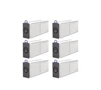 Sacs à poussière, sac d'aspirateur, Compatible for NARWAL Flow 2 avec système de recharge et de Drainage, aspirateur Robot et vadrouille Accessoires(Dust Bags 6pcs)