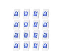Sacs À Poussière Sous Vide Compatibles Avec Electrolux S-bag EL200F EL8500 | Sacs S de remplacement spécialement conçus for les aspirateurs de la série Electrolux Classic(16pcs)