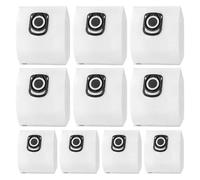 Sacs À Poussière Sous Vide, Compatibles Avec Rowenta,Hygiène+ ZR200520 | ZR200720 ZR200920，Compatible For Tefal, Compatible For Moulinex, Silence Force, Green Force, Power XXL, X-Term Power(10pcs b)