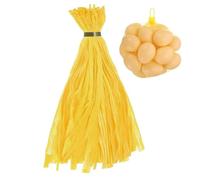 Sacs à produits réutilisables - Sacs de rangement extensibles pour oignons avec fermetures à boucle - Filet de 35 cm pour cuisine, shopping, épicerie, fruits de mer, récolte des fruits de mer