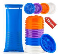 Sacs à Vomi Jetables 20 Pièces 1000ml Sac Vomissement Voiture, Multicolore - pour Voyage, Mal des Transports, Urgences et Nausées Matinales