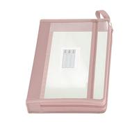 Sacs à Zip en - Portable A4 Double Couche - Sacs De Rangement Réutilisables En Mesh,pour Fournitures Scolaires Documents Devoirs Copies Carnets Jeux de Société École et Bureau