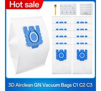 Sacs Airclean 3D de remplacement pour aspirateur Miele GN, sacs classiques C1 complets C1 C2 C3 S227 S240 S270 S400 S2 S5 S8 Series 20pcs
