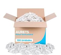 Sacs anti-humidité - Lot de 150 sacs anti-humidité - Sacs en gel de silice pour armoires - Élimine les moisissures et les odeurs - Entretien de votre électronique - Silica Gel Sachets