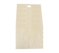 Sacs antiadhésifs pour grille-pein - Ensemble de cinq doublures de gril résistantes à la chaleur, 6,30 x 7,09 pouces, conception de pochette de cuisson avec contrôle de la fusion, solution de brunissa