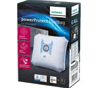 Sacs aspirateur microfibre (x4) PowerProtect Dustbag Siemens (17000816)