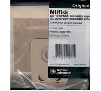 Nilfisk Sacs aspirateur FAMILY / BUSINESS (158190-44387) pour 82222900 – Boîte de 5