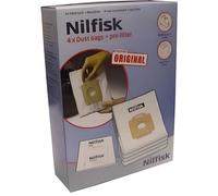 SOS Accessoire Boite de 4 sacs hygiene + pre filtres EXTREME/KING d'origine Aspirateur 1470286500 NILFISK