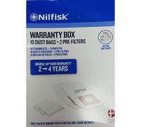 SACS ASPIRATEUR ONE NILFISK WARRANTY BOX x10