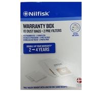 SACS ASPIRATEUR ONE NILFISK WARRANTY BOX x10