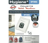 SACS ASPIRATEUR ROWENTA SILENCE FORCE ZR200520 X4