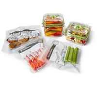 FoodSaver Sacs sous-vide réutilisables 950 ml à fermeture zip Sans BPA Lot de 26