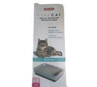 Sacs bac de protection pour chat Zolux (x12) Blanc 50x38 cm